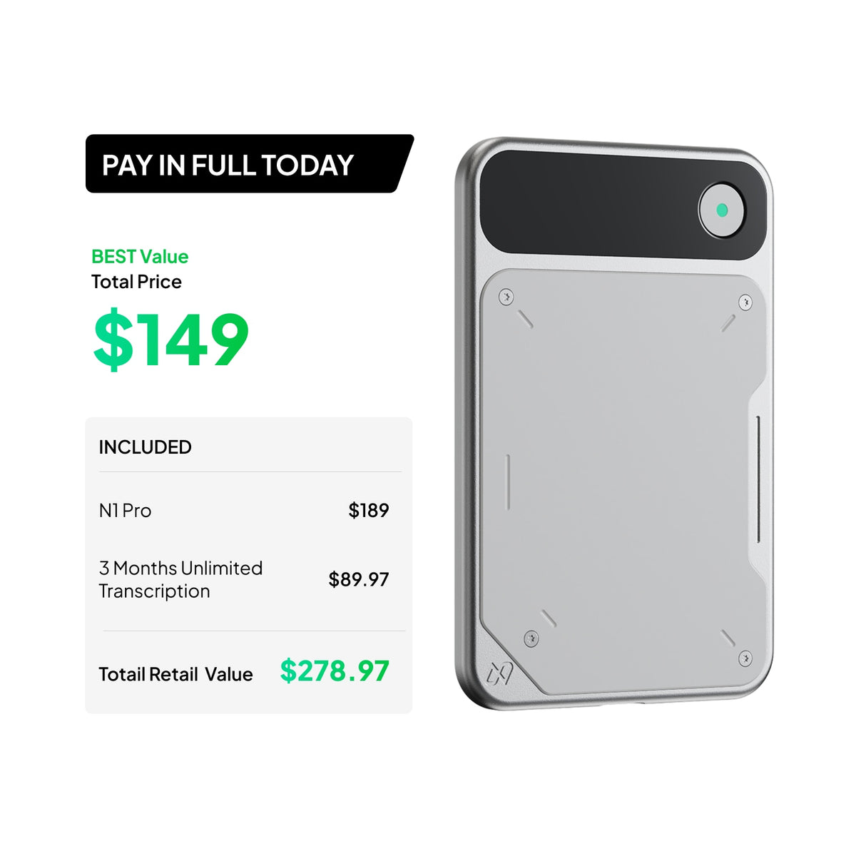 N1 Pro - Pre Order